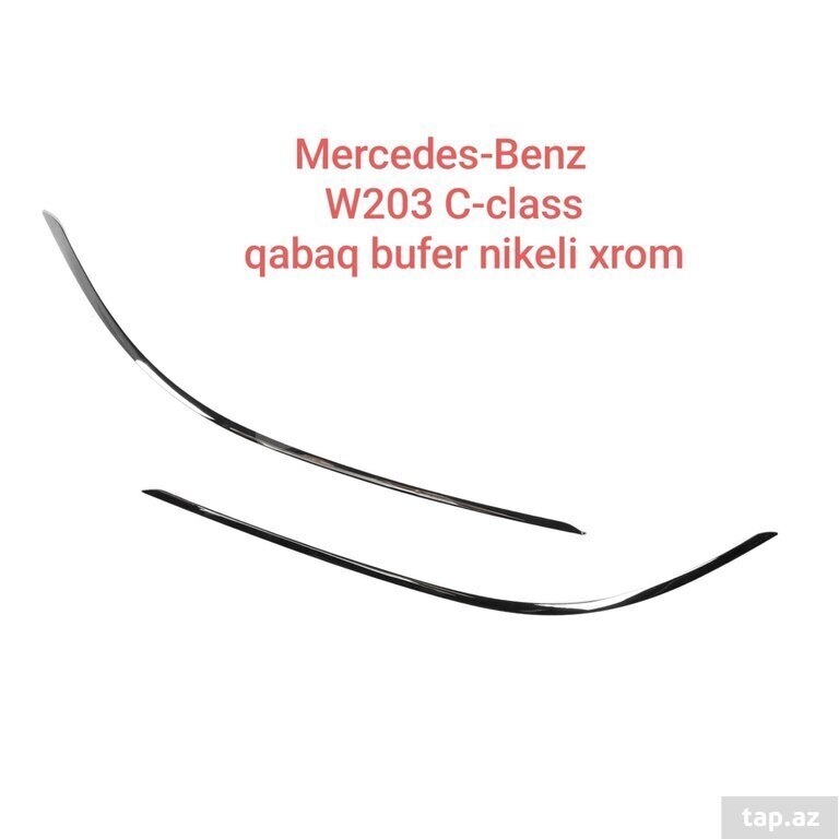 Mercedes W220, W211, W203 bufer kantı (Nikkel)