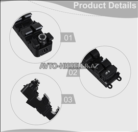 Range Rover Lande Rover şüşə qaldıran knopka