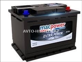 Macpover silver 12 v 60 ah akkumulyator