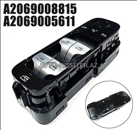 W 206 C Class 2020-2025 şüşə (ayna) qaldıran knopka (düymə) bloku