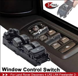 Land Rover,Range Rover sport ,Discovery şüşə (ayna) qaldıran knopk (düymə) bloku