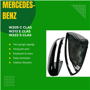 W211 E-clas Qabaq bufer xromu  