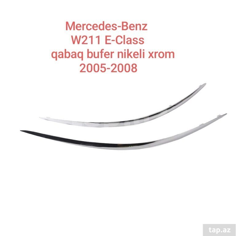 Mercedes W220, W211, W203 bufer kantı (Nikkel)
