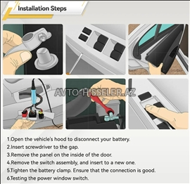 VW golf,Jetta ,Touran Rabbit benzin qapağı açan knopka