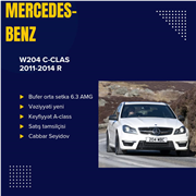 W211 E-clas Qabaq bufer xromu  