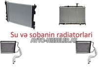 Hyundai Accent 2000–2018 su və peç radiatorları