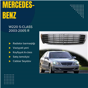 W211 E-clas Qabaq bufer xromu  