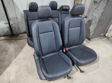 Volkswagen Jetta 2011-2017 Qara dəri salon