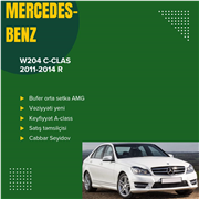 W211 E-clas Qabaq bufer xromu  