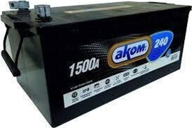 Akom 12 v 190 A akkumulyator