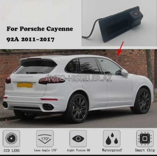 Porsche Cayenne ,Macan,Cayman,Panamera arxa görünüş kamerası (arxa baqaj kamerası)