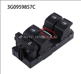 VW Volkswagen Touareq ,Touran,Şkoda,Passat b8,b9 şüşə (ayna) qaldıran knopk( düymə) bloku