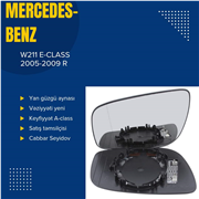 W211 E-clas Qabaq bufer xromu  