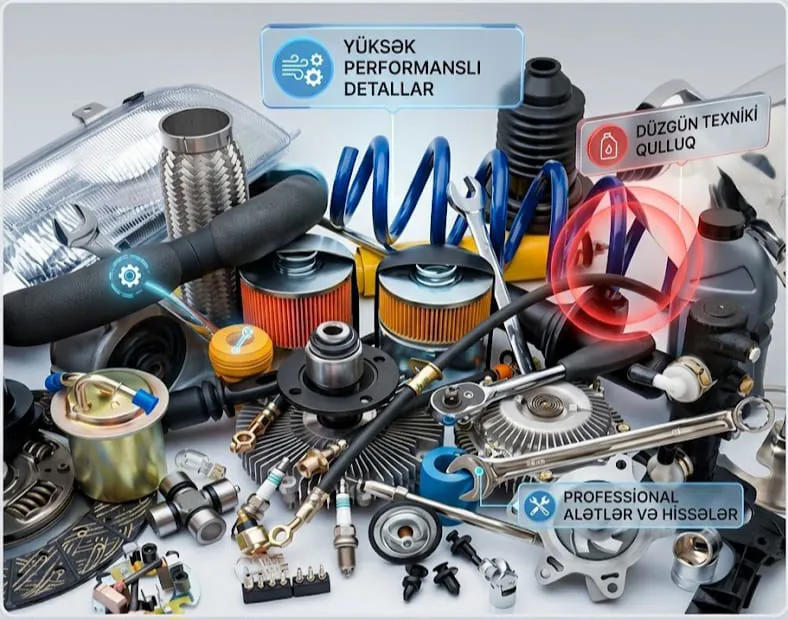 Avtomobil Ehtiyat Hissəsi Alarkən Səhv Etməyin: 4 Vacib Qayda